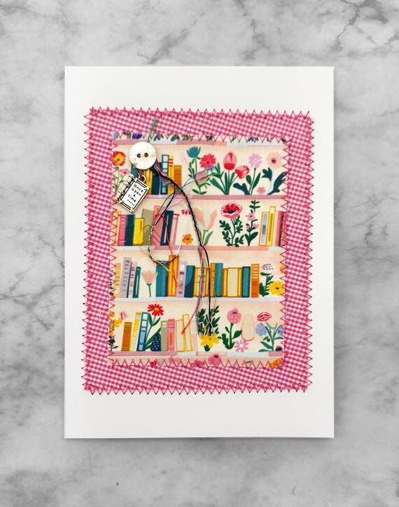 Handmade Books and Flowers Card: Gardener, Bo...