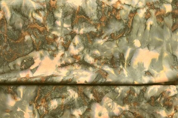 Hoffman Watercolor Bali Batik #1451 Earth Cot...