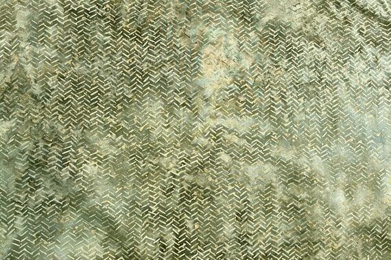 Hoffman Bali Batik #1340 Moss/Gold Cotton Qui...