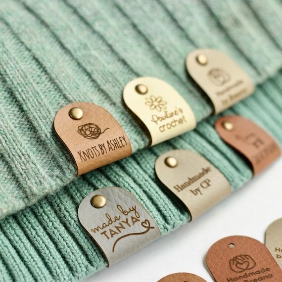 Made by Tags, For Handmade, Crochet & Knittin...