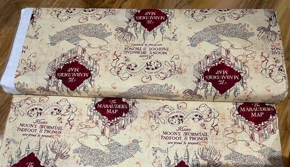 100% cotton Fabric by the metre,Harry Potter ...