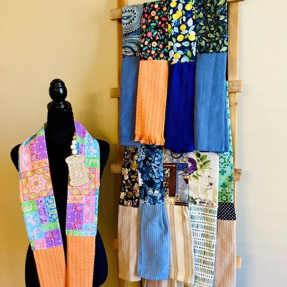 Kitchen Boa: Handmade Cotton Kitchen Scarf wi...