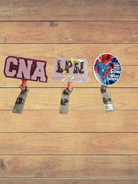 Medical Badge Reel/CNA/LPN/Male Nurse...