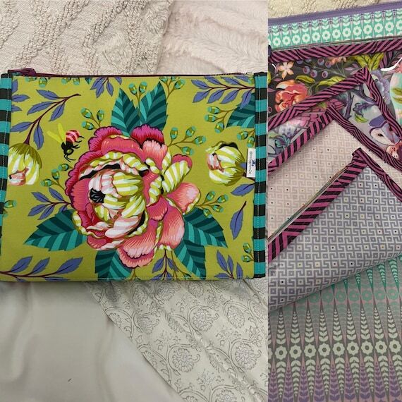 Made to Order Custom Large booklet pouch...