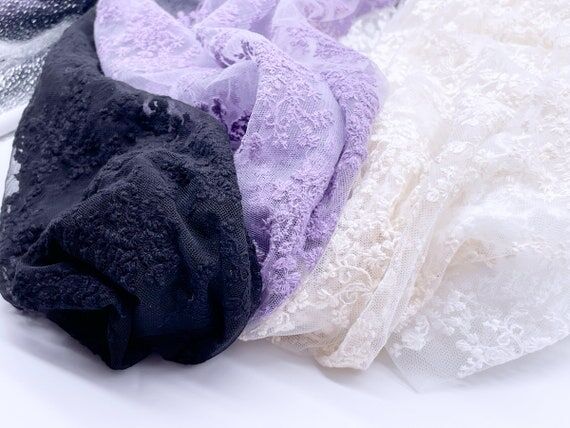 F039 Embroidery lace Fabric Doll Sewing Craf...