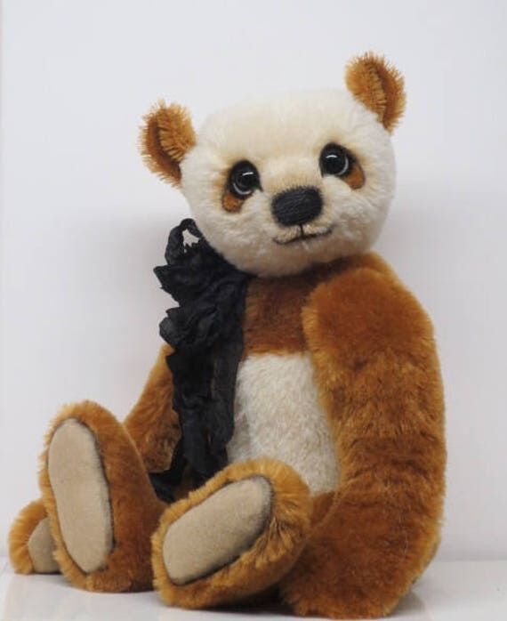 RESERVED Artist Bear Traditional Style Mohair...