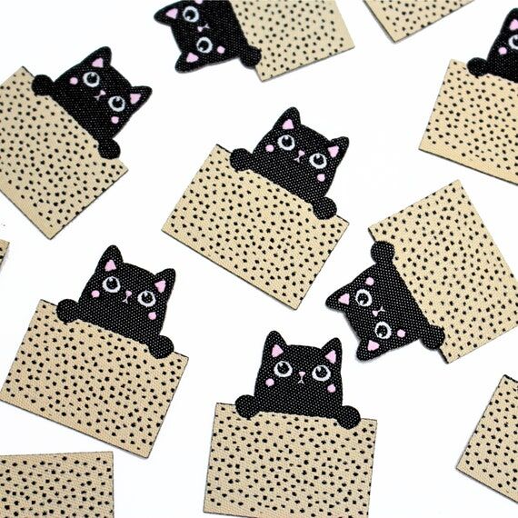 Peekaboo Kitty | Labels For Makers, Sew In La...