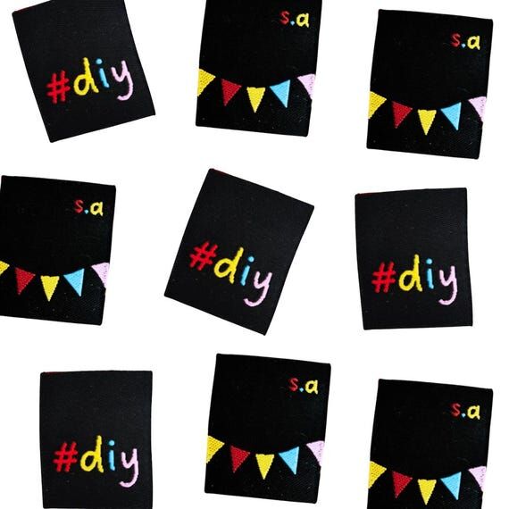 DIY | Labels For Makers, Sew In Labels, Label...