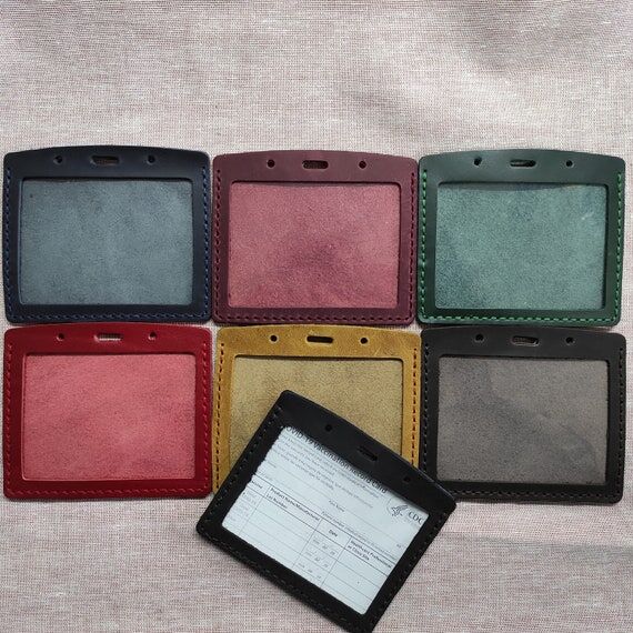 Genuine Leather Vaccination Card Holder – I...