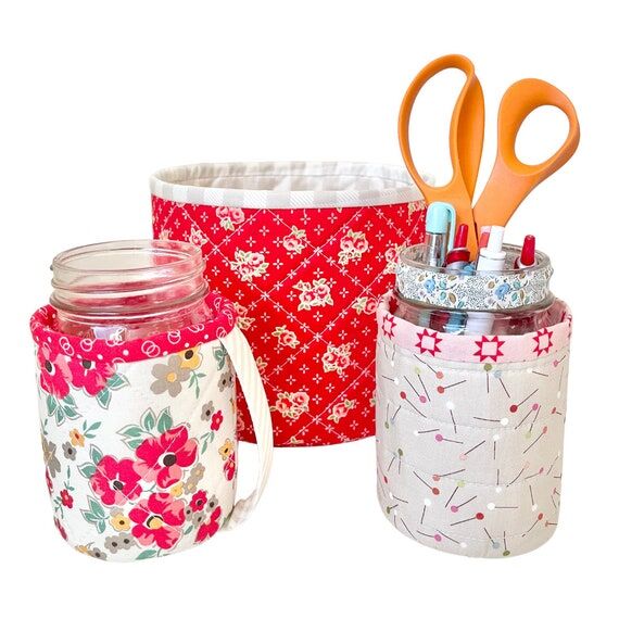 Three's Company Sewing Pattern Large Bin Penc...