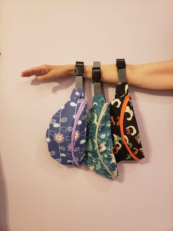 Custom Order Fanny/Fannie Pack, travel waist ...