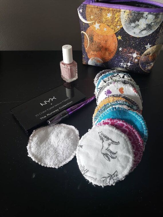 Ecofriendly reusable make up wipes...