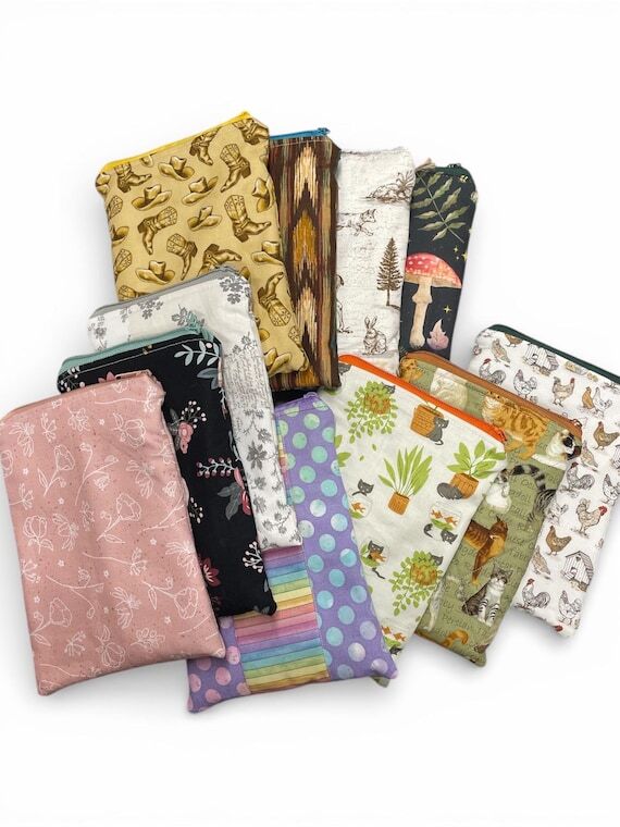 Handmade Puzzle Book Gift Set | Zipper Pouch,...