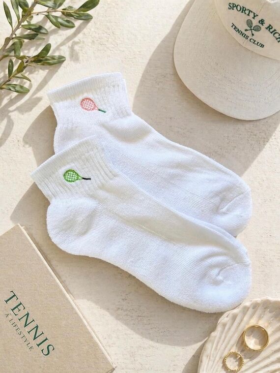 Custom Embroidered Socks | Monogram Ankle Cre...