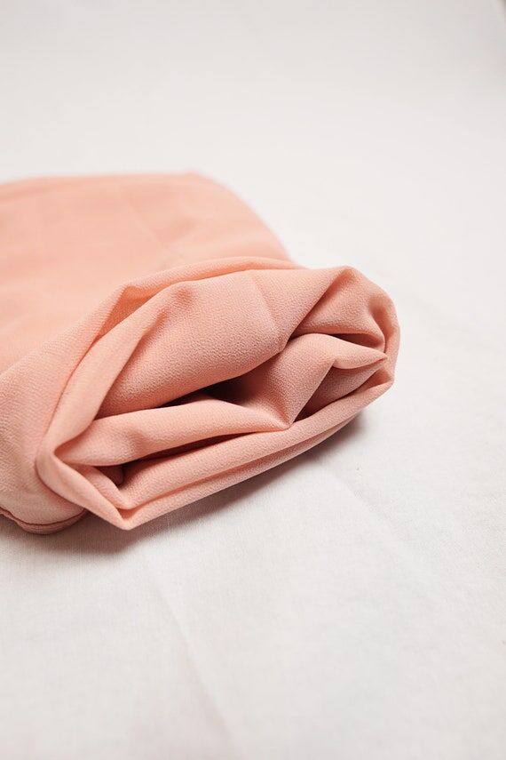 Solid Chiffon Scarf: Shrimp Pink...