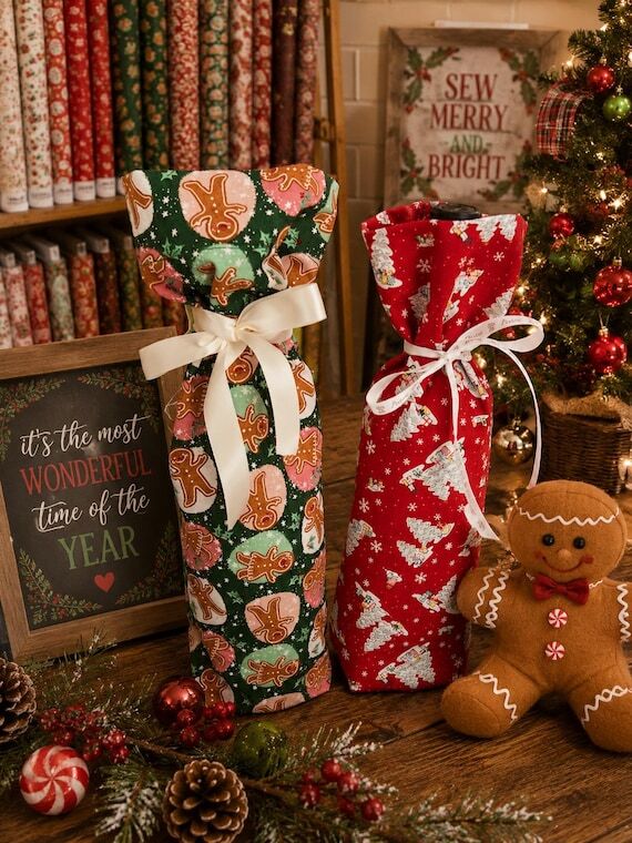 Reusable Handmade Gingerbread & Christmas Tre...