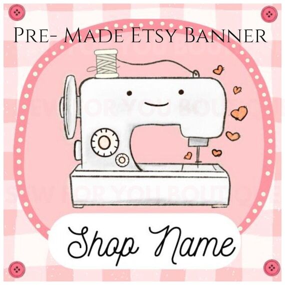 Etsy Branding Kit, 2 Piece Banner, Instant Do...