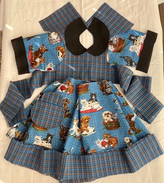 18" Doll Clothes Sewing Project Kit, Vin...