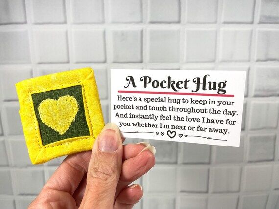 Heart Pocket Hug Token, I Am With You Always ...