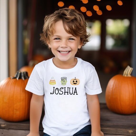 Custom Embroidered Halloween Shirt: Personali...