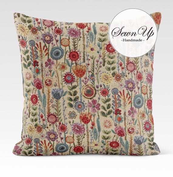 Cushion Cover 29 Sizes Kew Gardens Natural Ta...
