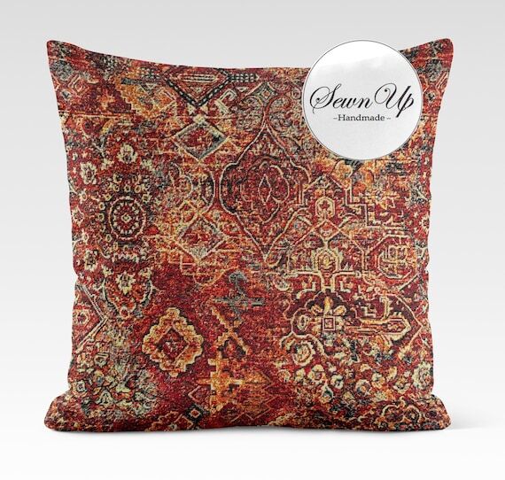Cushion Cover 29 Sizes Baroque Tapestry Cotto...