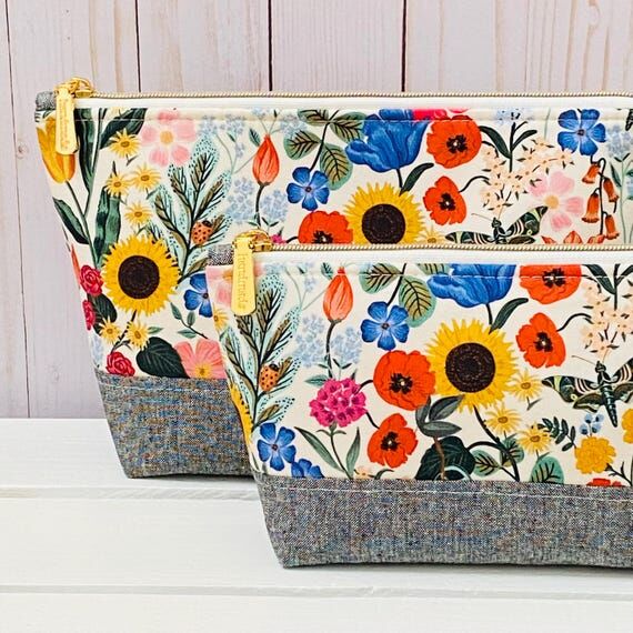 Botanical Print Zipper Pouch, Rifle Paper Co....