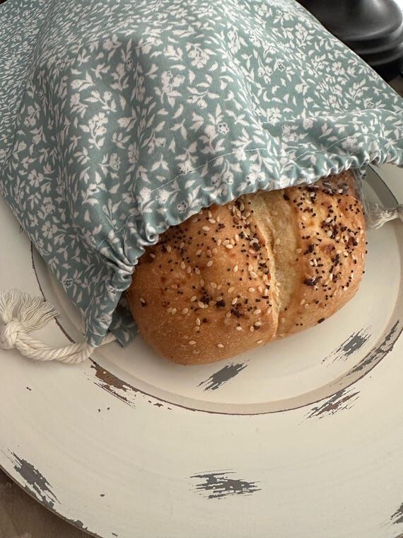 Sourdough Bread Bag for Homemade Bread, Sage ...
