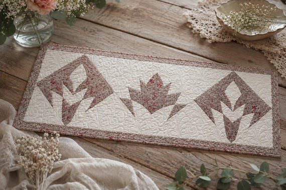 Handmade Quilted Table Runner | Cleopatras Fa...