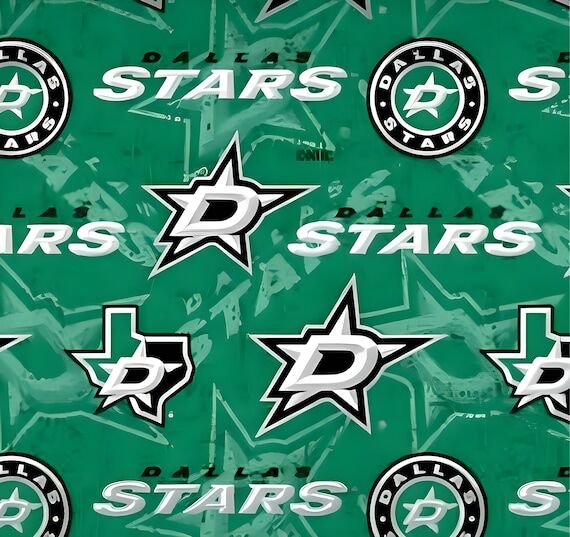 Dallas Stars Reversible Blanket: Handmade Hoc...