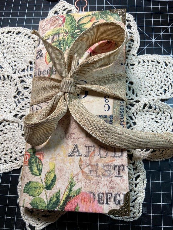Large Handmade Journal Vintage Papers Nook No...