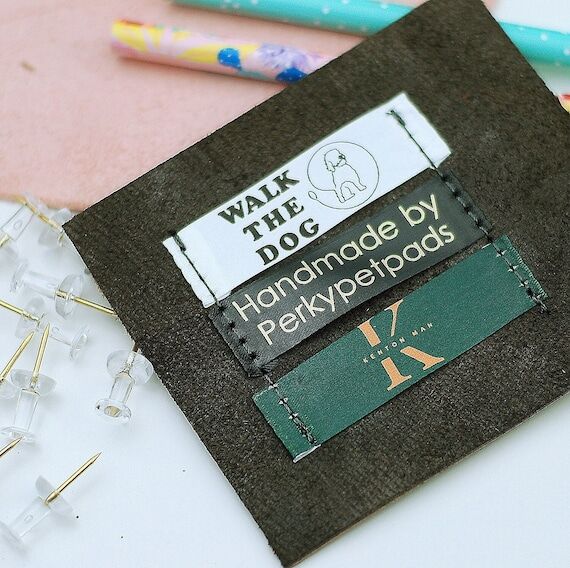 100 Flat-Lay Printed Labels — Custom End-Fo...