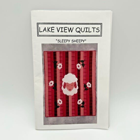 Vintage Lake View Quilts Sleepy Sheepy Wall H...