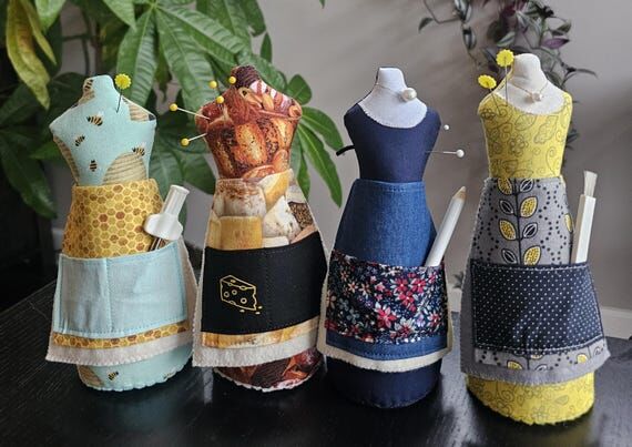 Handcrafted Dress Form Pin Cushion | Sewing N...