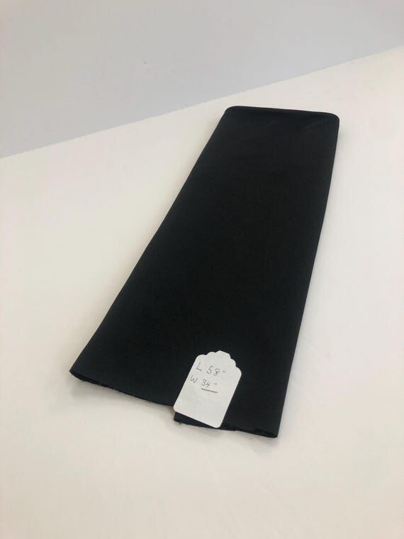 Black Lightweight Synthetic Interlock lining ...