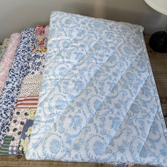 Handmade Quilted 13” Laptop Sleeve - Cute P...