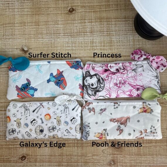 Handmade Fabric Case- Pencil Pouch or Sunglas...