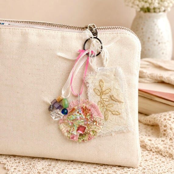 Handmade Fabric Dangle Charm | Wear the Charm...