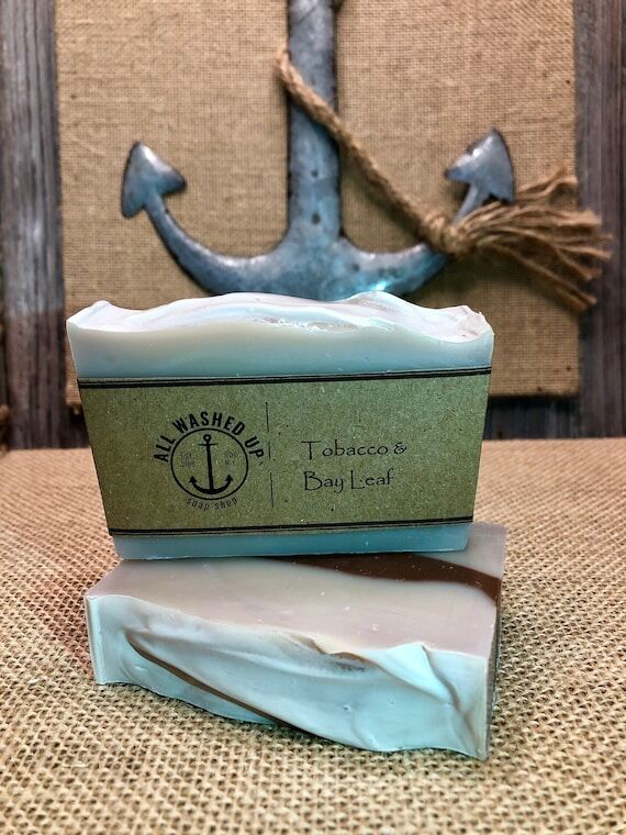 Tobacco and Bay Leaf - Handmade Soap - Vegan ...