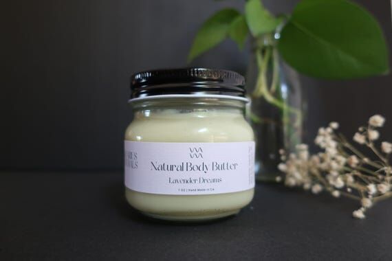 Natural Body Butter - Coconut Rose, Lavender ...