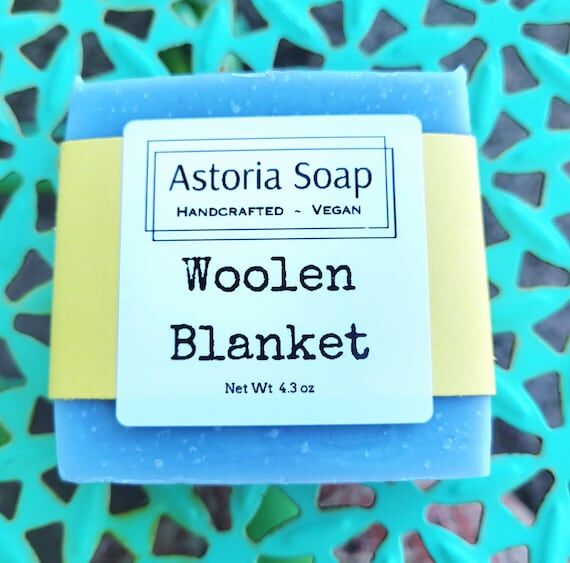 Woolen Blanket - Handmade Soap - Vegan - Plan...