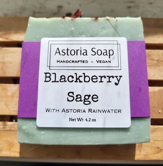 Blackberry Sage - Handmade Soap - Vegan - Sus...