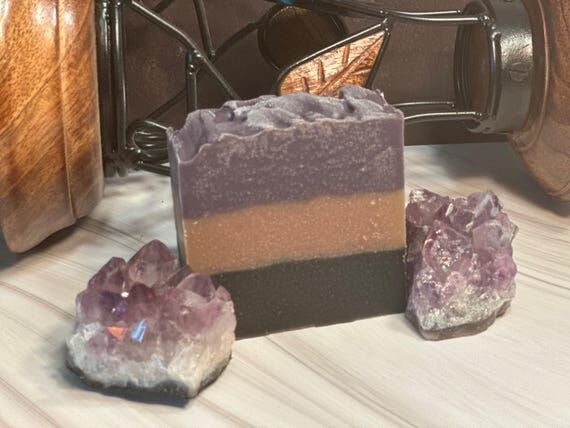 Handmade Goat Milk Soap: Mahogany Coconut Sce...