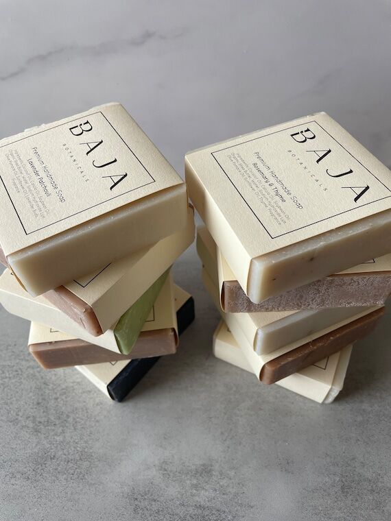 Handmade Premium Soap Bars, Gift Box, 5 oz So...