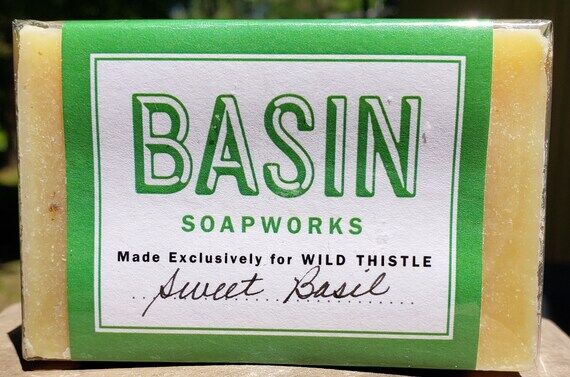 Sweet Basil Handmade Bar Soap...