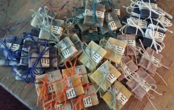 Soap Wedding Favors, various scents and colo...
