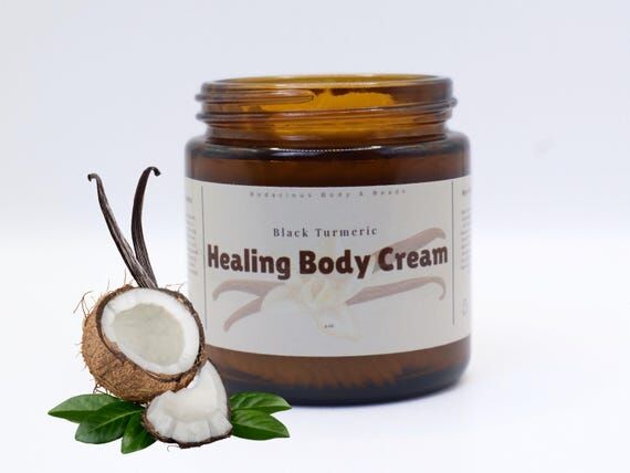 Black Turmeric Vanilla Whipped Body Butter | ...