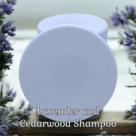 Lavender and Cedar Solid Shampoo Bar | Vegan ...