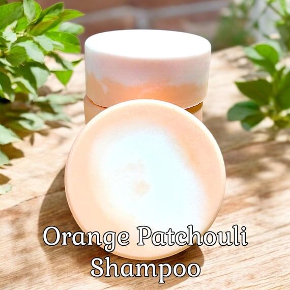 Orange Patchouli Solid Shampoo Bar | Vegan an...