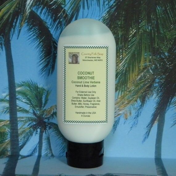 COCONUT SMOOTHIE Coconut Lime Verbena Scented...
